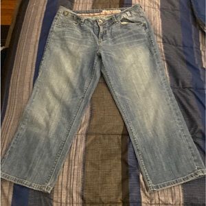 DKNY Denim Capri Pants - plus size